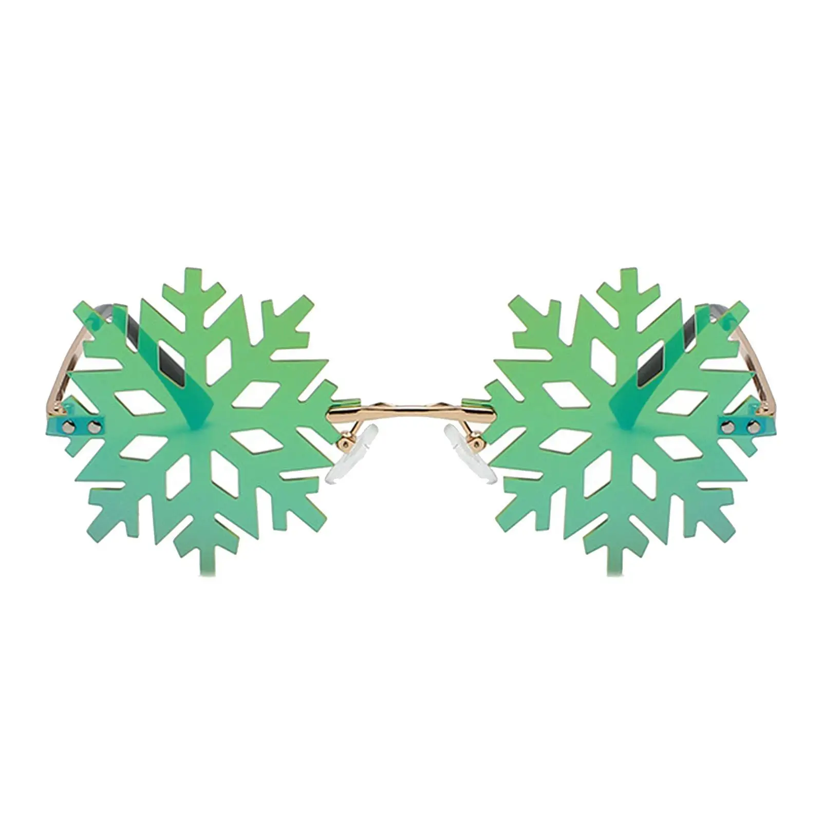Novelty Happy Birthday Glasses Snowflake Sunglasses