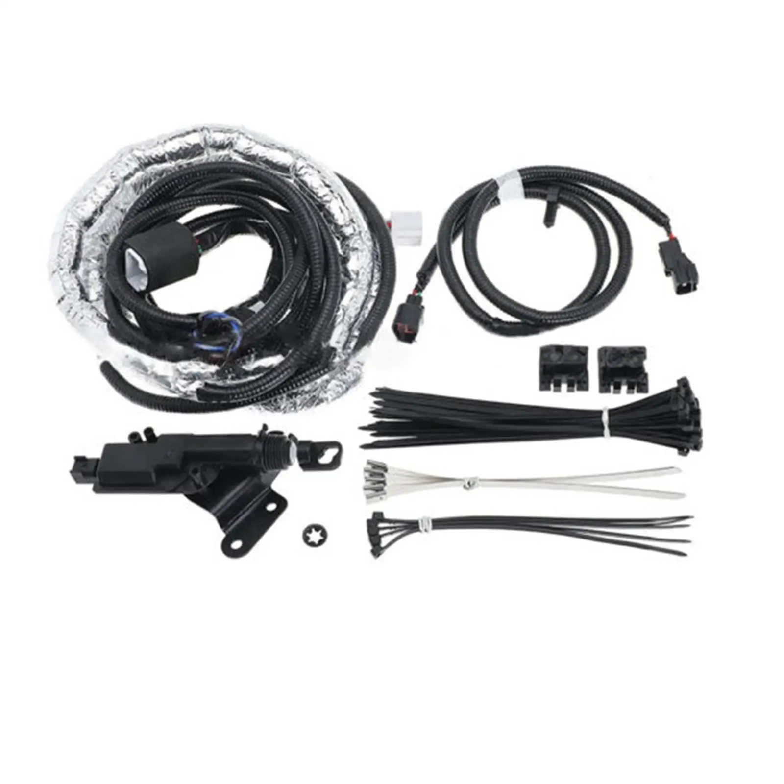 Power Tailgate Lock Kit Spare Parts Black Accessories for Tacoma