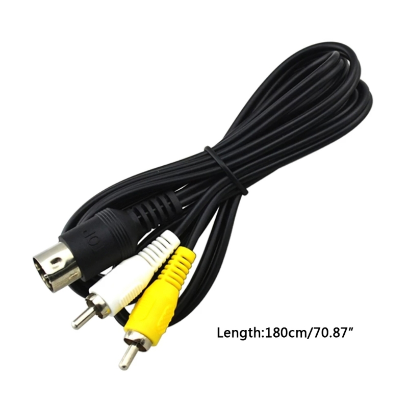 Title 6, Audios Video AV-Cable Wire Adapter to RCA-TV Co...