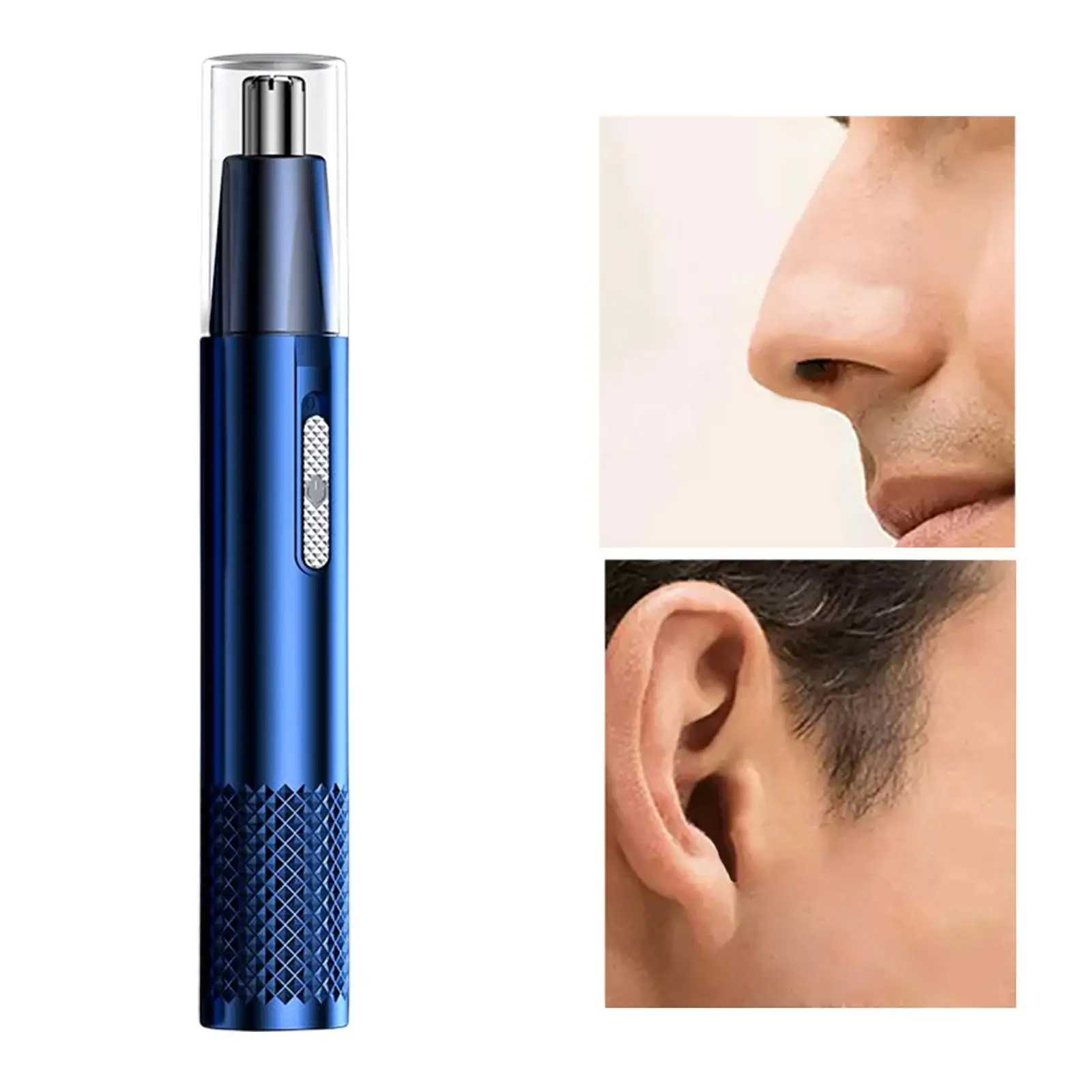 Nose Hair Trimmer Dual Blades Multifunctional Hair Removal Nose Clipper for Hand Hair