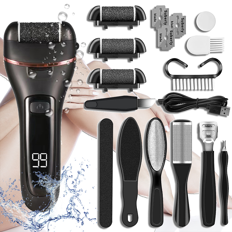 Best of Rechargeable Foot Grinder Electric Foot File Care Tools Callus Remover Machine Pedicure Device Foot Feet For Dead Skin Cracked Reviews & Tips