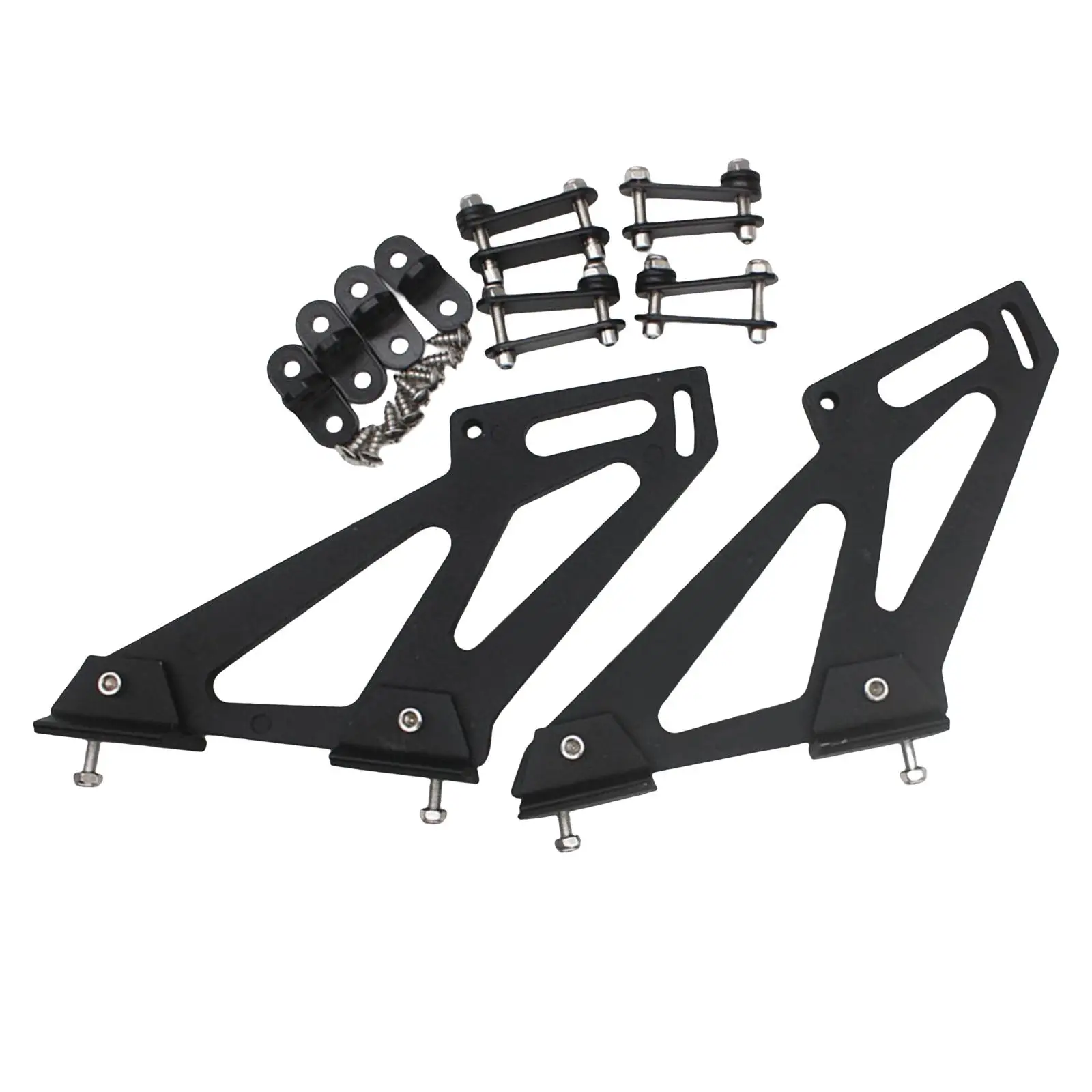 Spoiler Legs Mount Brackets Aluminum Alloy Replacement accessory Professional Durable Car Rear Wing Trunk Racing Tail