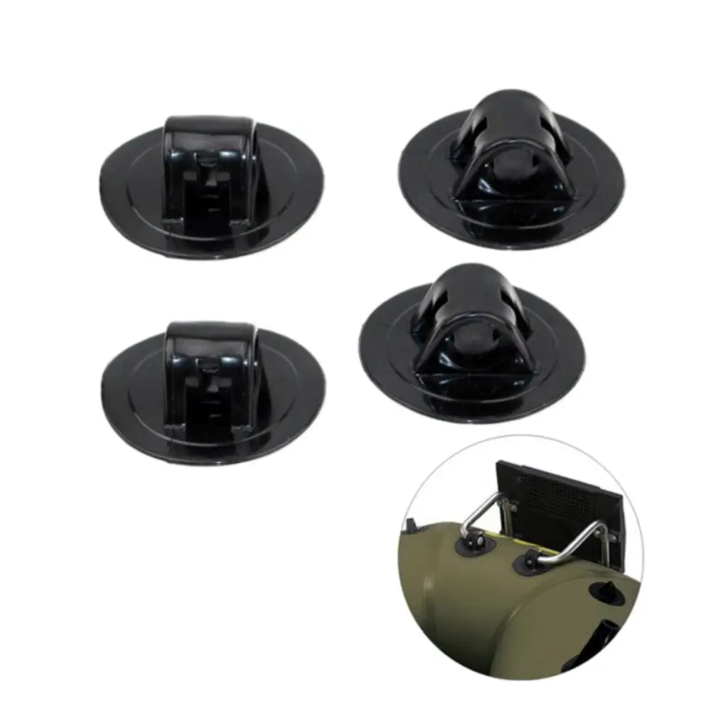 4 Pieces Boat Outboard Mount Patch for Inflatable Kayak