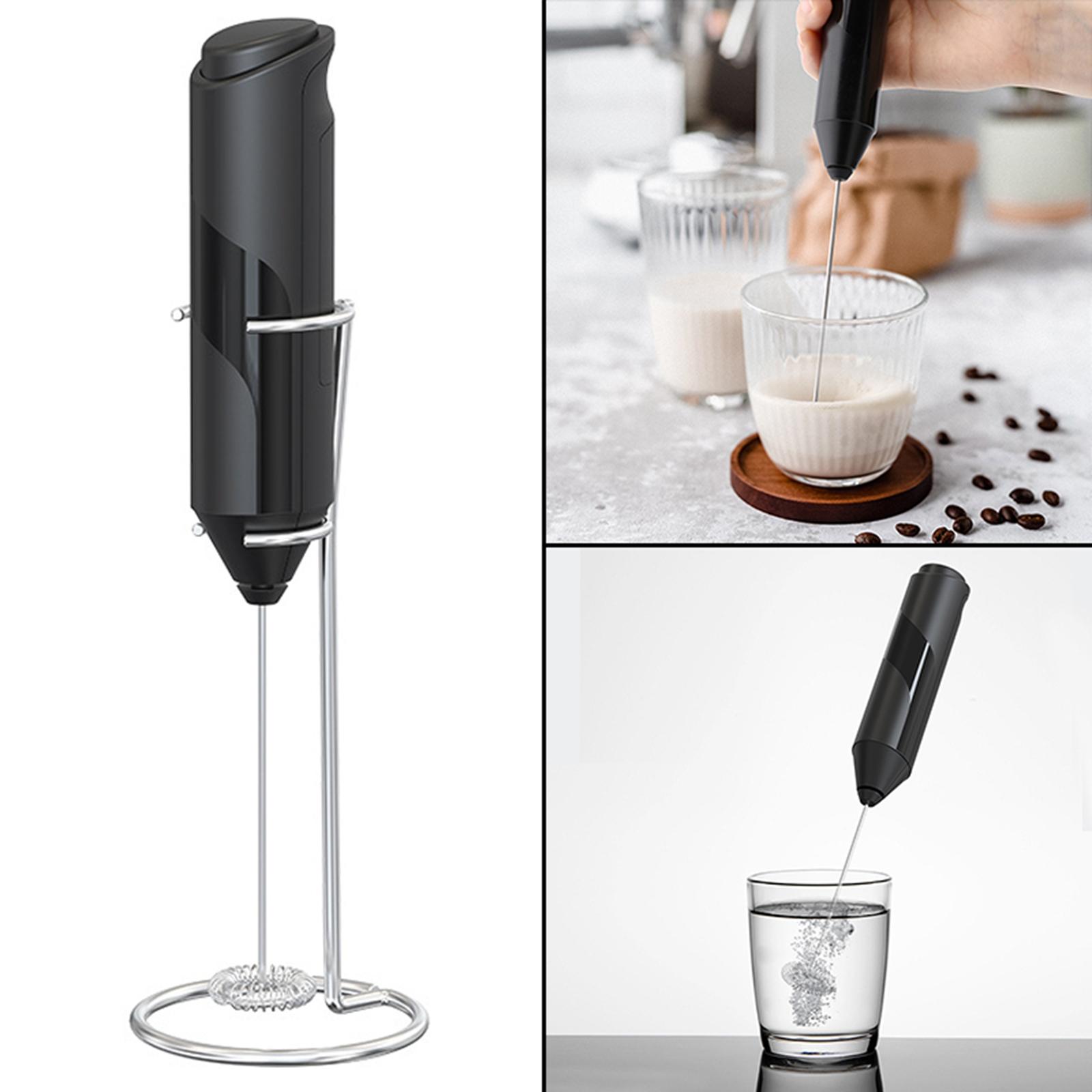 Portable Electric Milk Frother Mixer Blender Coffee Frother Egg Beater Egg Whisk Foam Maker for Hot Chocolate Cappuccino Matcha