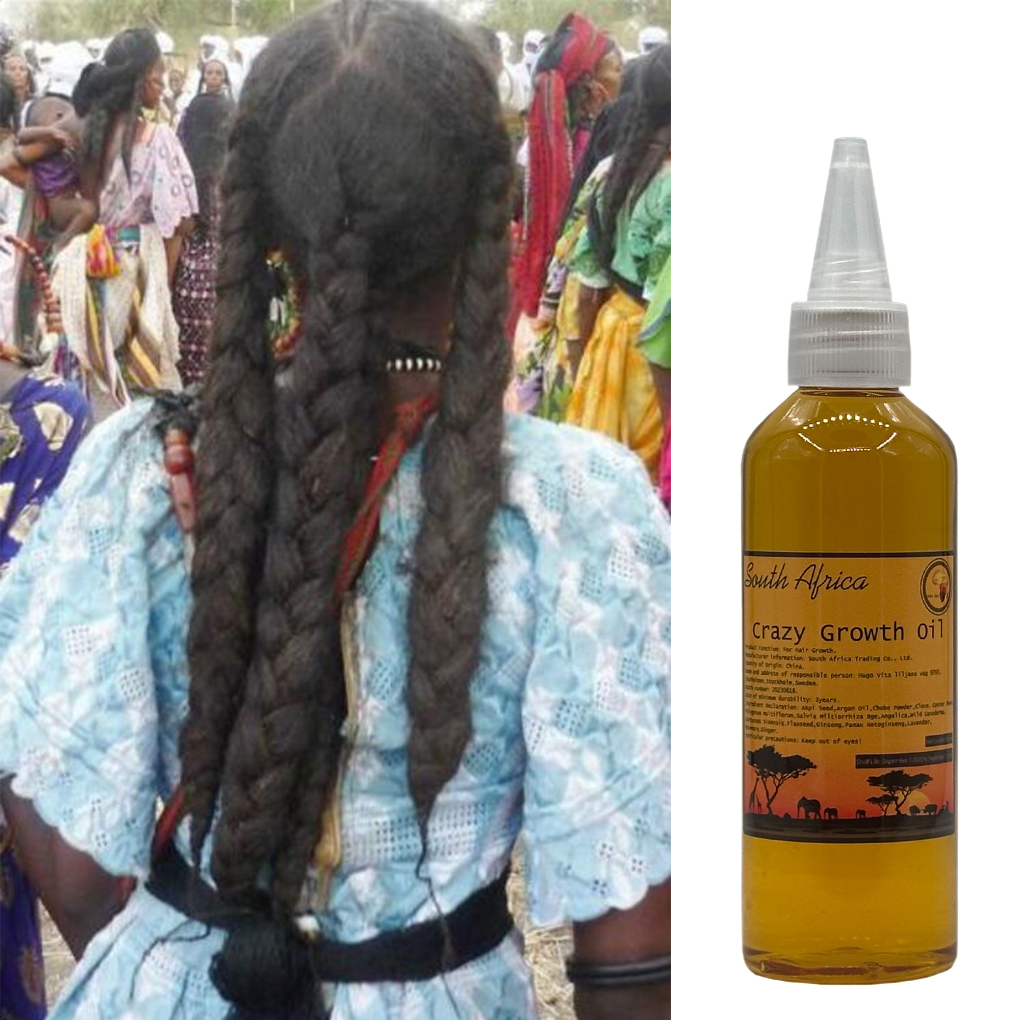 Best of Africa Scalp &amp; Hair Roots Strengthening Oil For All Hair Types Hair Grow With Rosemary Cloves Chebe Oil Crazy Growth Oil Reviews & Tips