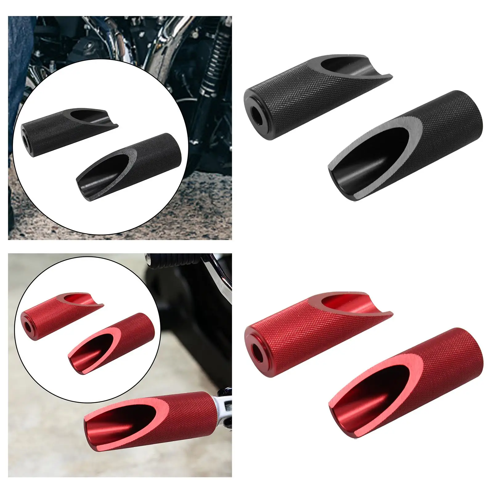 Motorcycle Highway Front Foot Pegs Replaces for High Performance