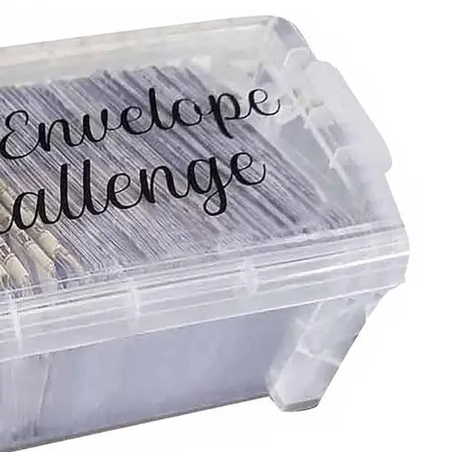 Savings Goal Tracker Money Saving Kit 100 Envelope Challenge Box Set for  Home Budgeting Savings Challenges Cash Challenge - AliExpress