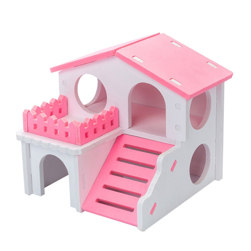 Title 2, Maison en bois pour Hamster P82D, Villa facile ...