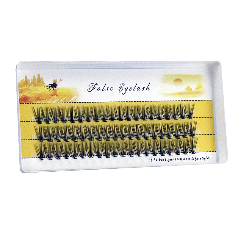 Best of New 20D L Curl Eyelash Cluster 3D Russia Natural Individual Eyelashes 1 Box / 60 Bunches Mink Lashes Extension Makeup Wholesale Reviews & Tips - Image 6