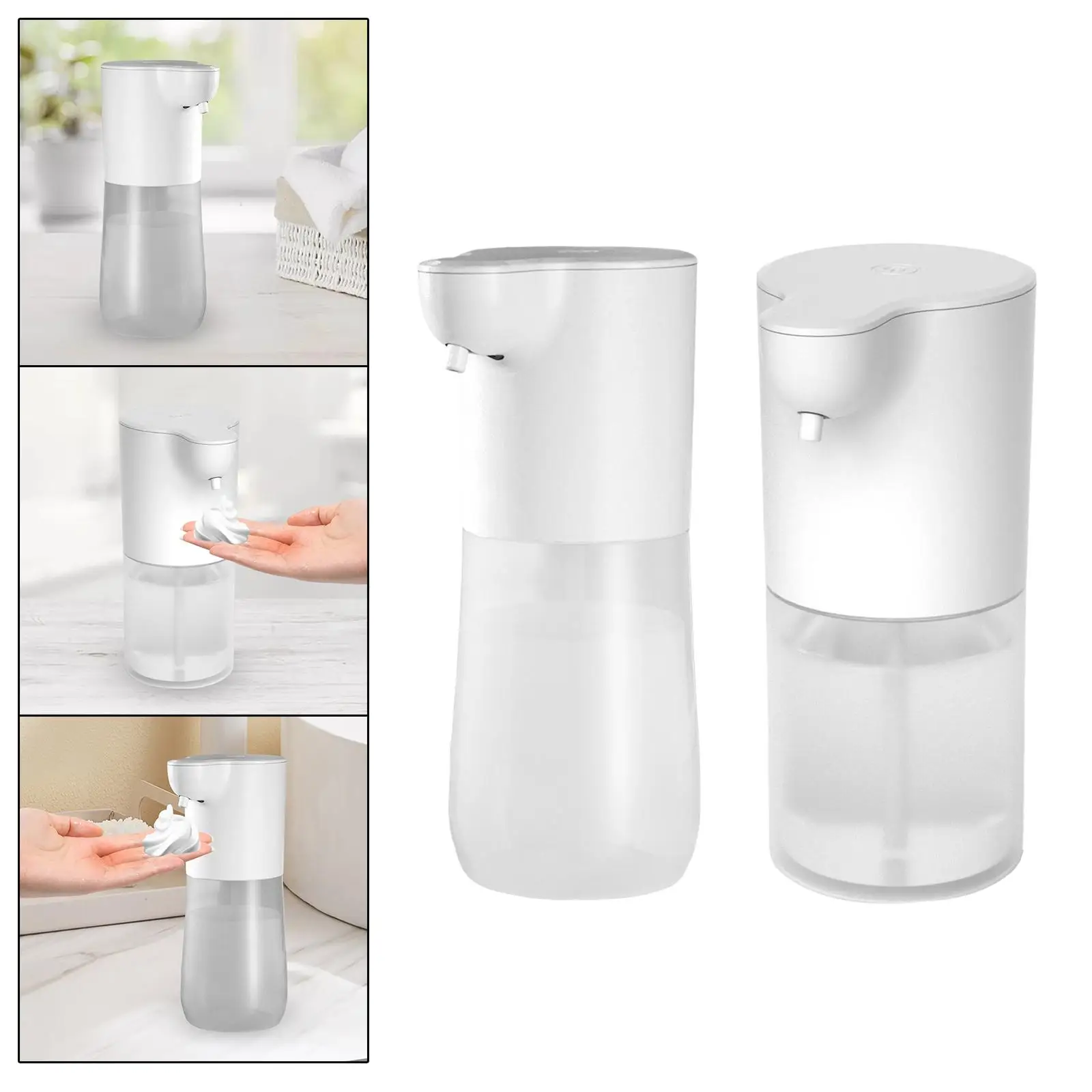 Four Gear Switch Automatic Soap Dispensers Hand Wash Waterproof Foaming Touchless Soap Dispensers for Washroom Countertop Kids