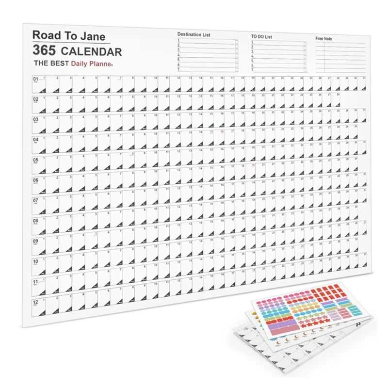 Настольный календарь 2023, настенный календарь 12 месяцев, календарь для  подсветки праздников 2023, календарь для планирования, толстая бумага |  AliExpress