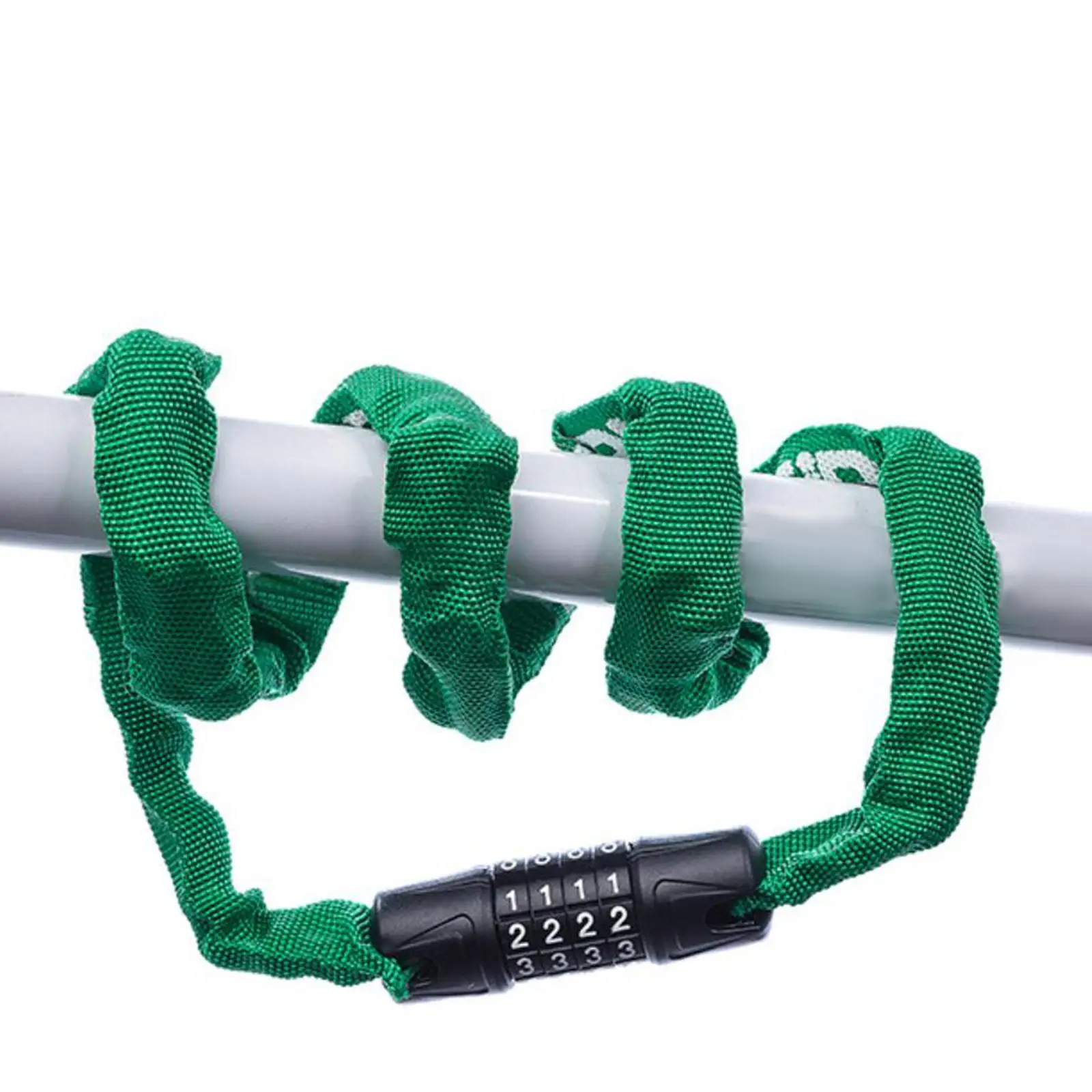 4 Digit Code Lock Safety Anti Theft Password Chain Lock MTB Road Chain Lock Outdoor Cycling Bicycle Accessories