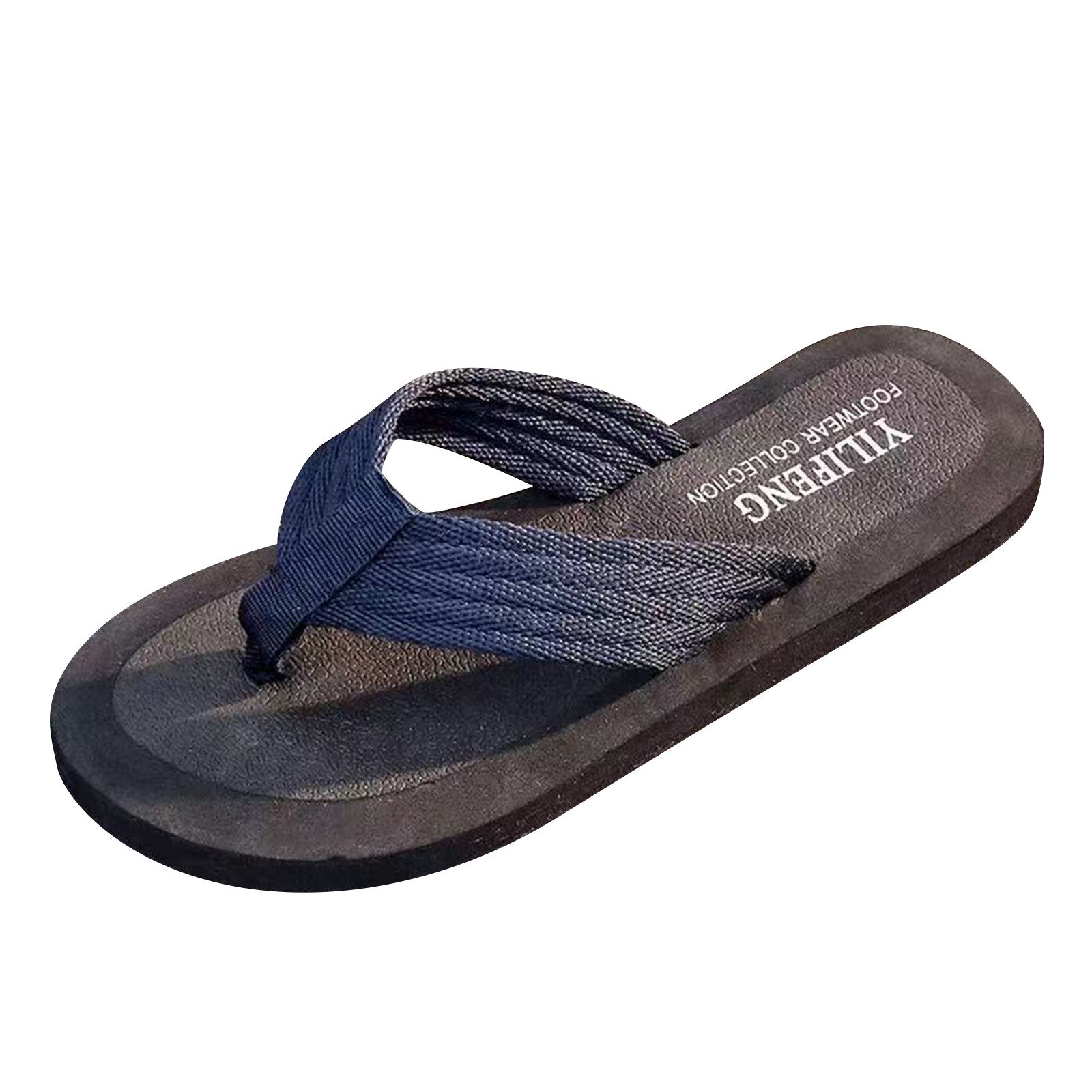 Title 4, New Sliders Beach Flip Flops For Men Shoes Fash...