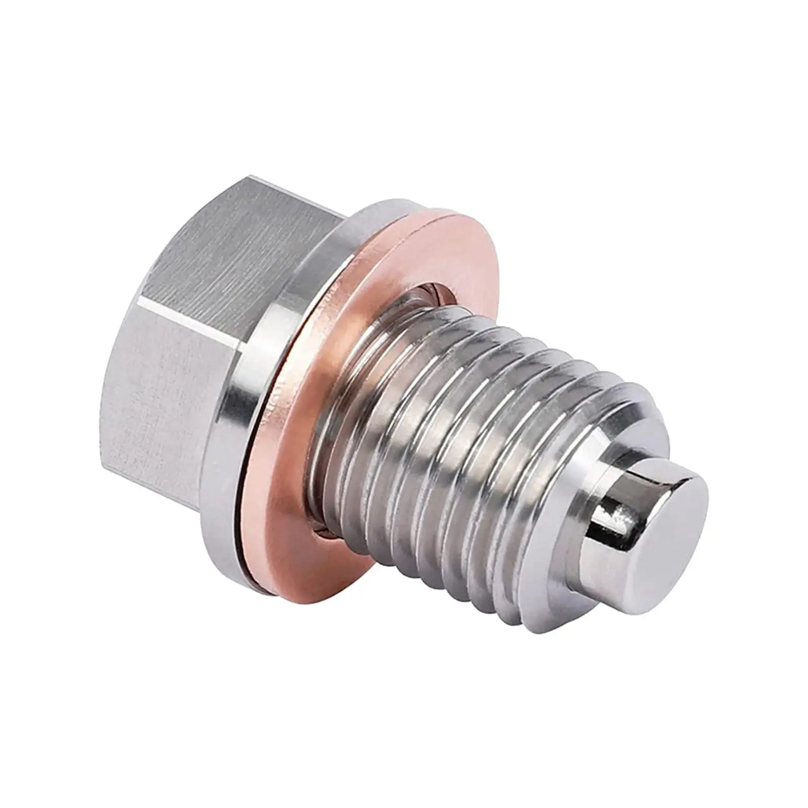 Oil Pan Drain Plug M12x1.5 Accessories Install Faster Heavy Duty Oil Pan Plug Replacement Neodymium Magnet Bolt for Car