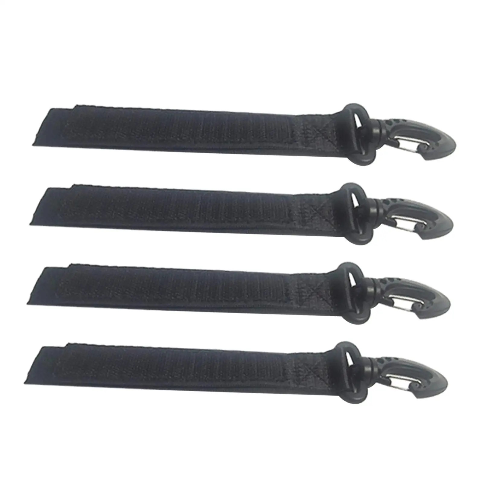 4Pcs Kayak Paddle Holder Strap Anti Lost Fishing Rod Storage for Stand up Paddle Board Garage Marine Rowing Inflatable Boat