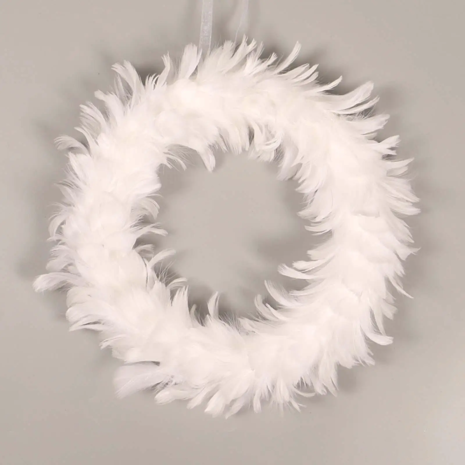 Door Front Wreath Mantle Wedding Party Wall Home Artificial Feather Garland