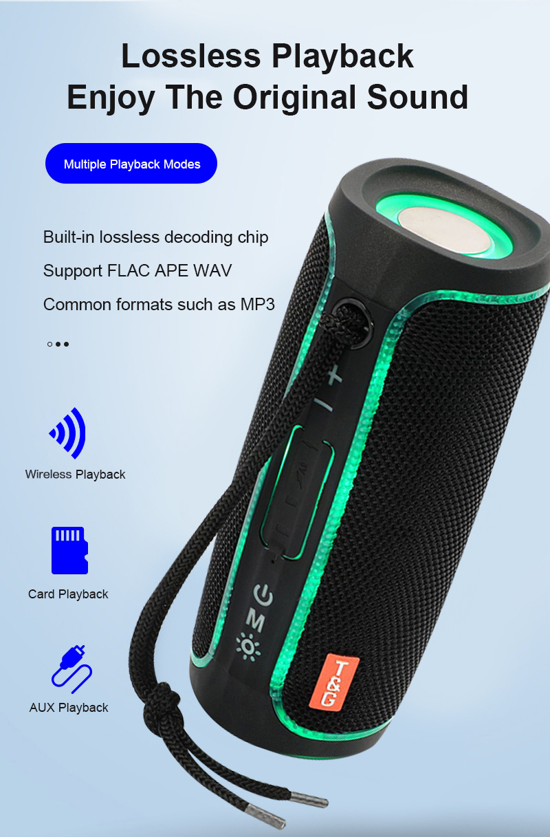 Title 1, TG-288 1800mAh LED Portable True Wireless Stere...