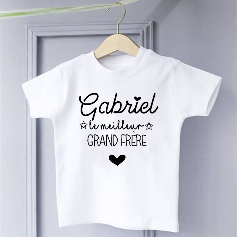 I'm Going To Be A Super Big Brother Kinder T-Shirt Kinder Kleinkinder T-Shirt Tops Baby Ankündigung Kleinkind Shirt Sommerkleidung – Detail 5