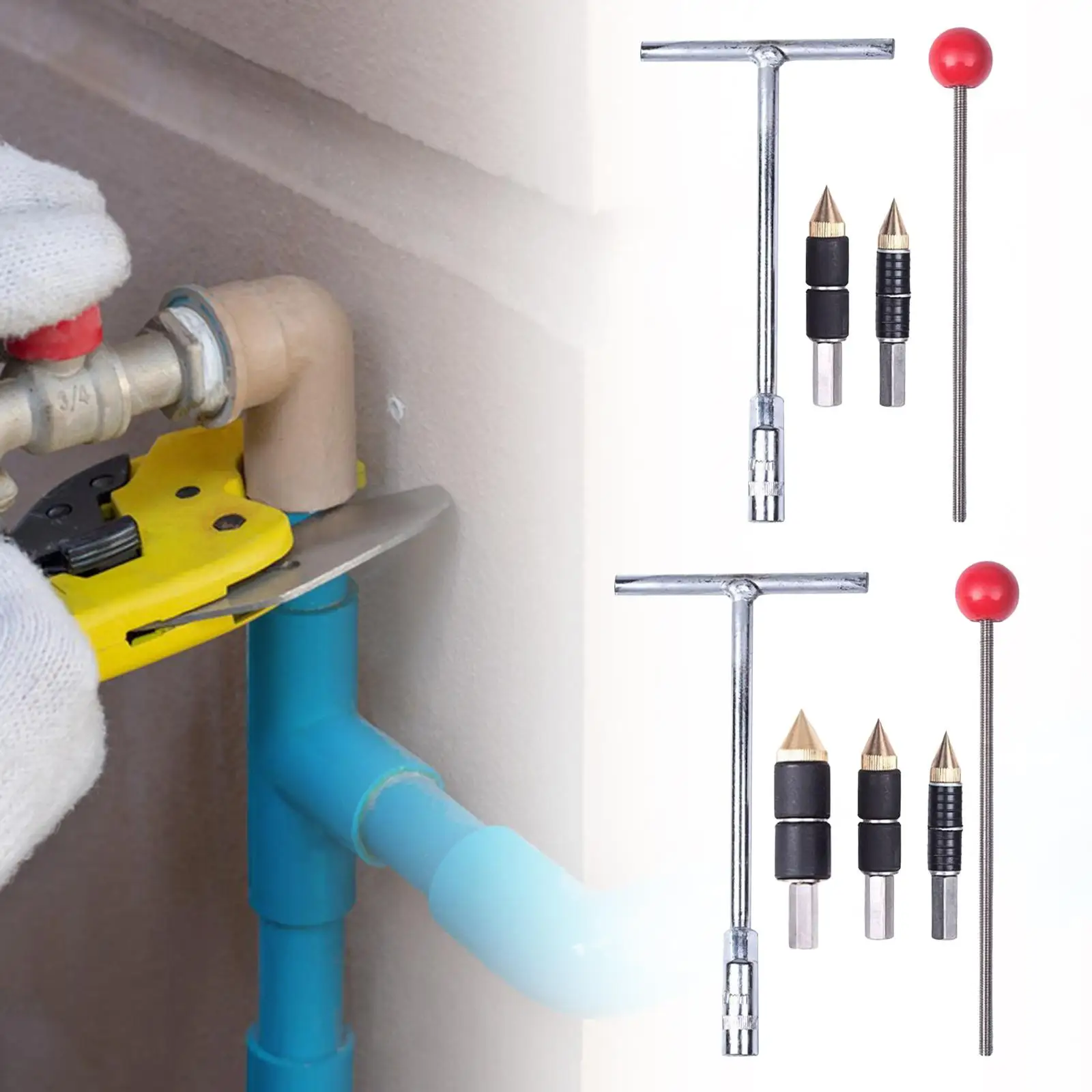 Ppr Tube pin Spare Parts Waterstop Accessories Repair Tools Reusable Durable for Plugging Tunnels Locking Bathroom