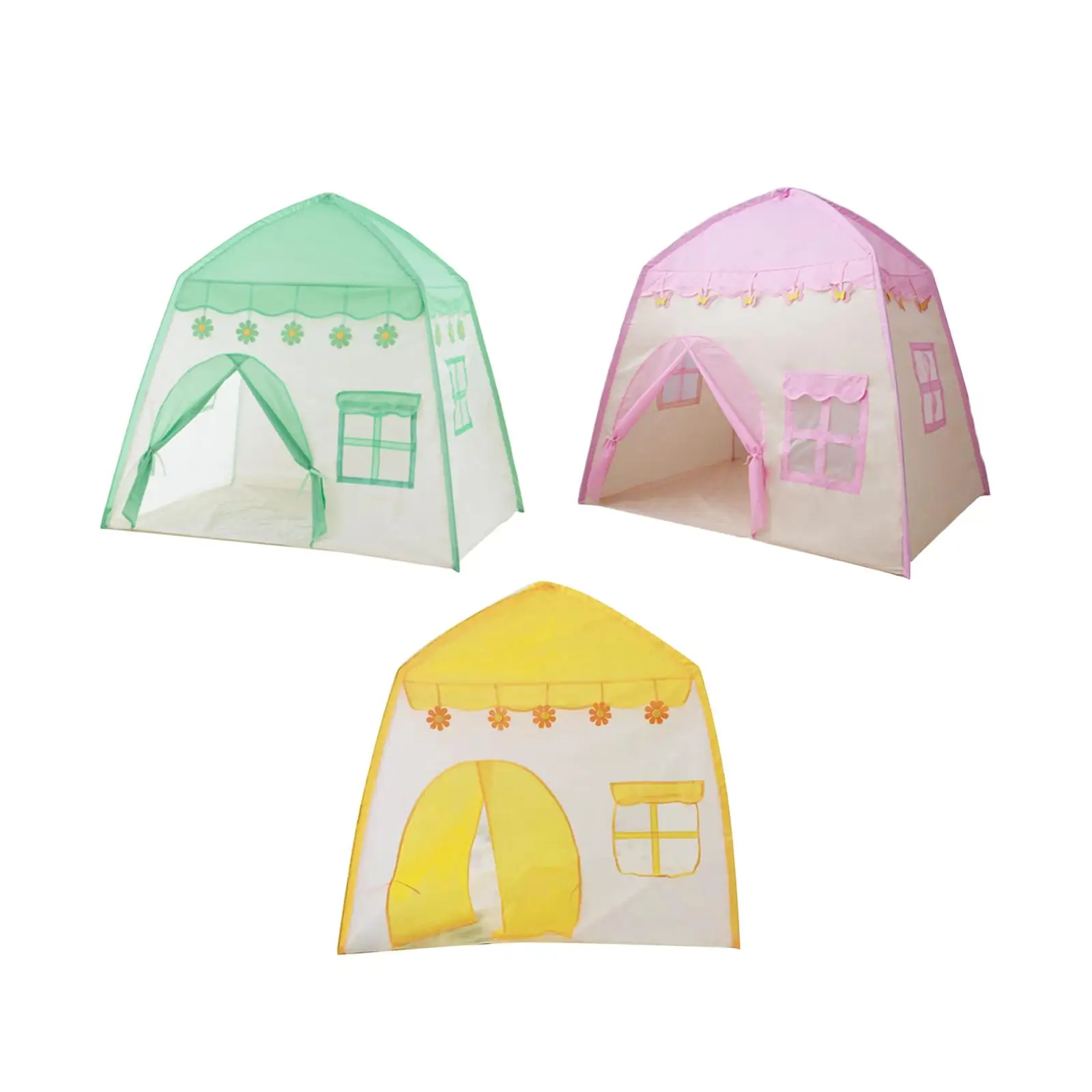 Kids Play Tent Outdoor Indoor Game Fun Game Tent Easy Installation Portable for Park Outdoor Indoor Camping Home