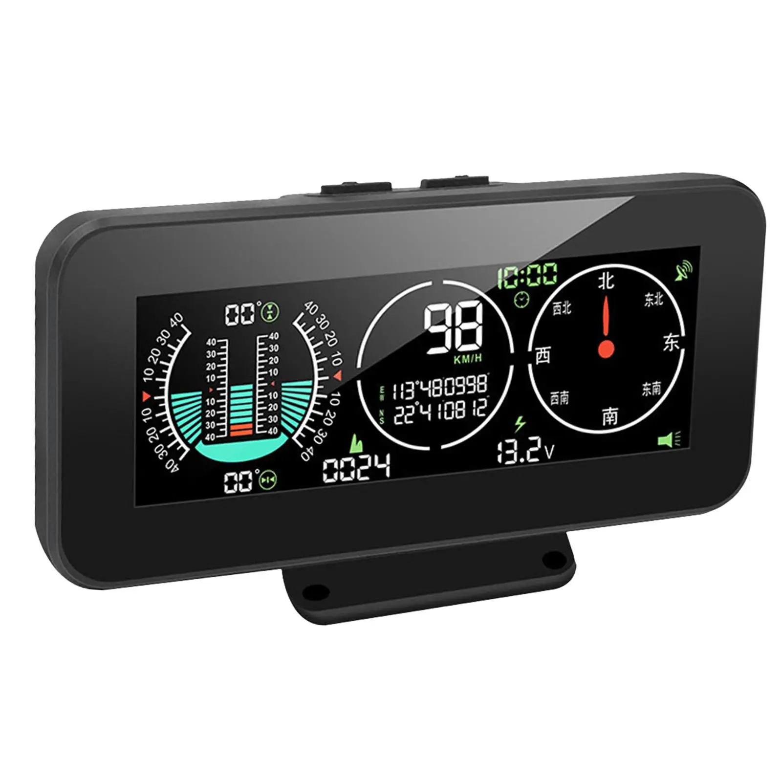 HUD Heads up Display Digital Speedometer Durable Easy Installation LCD