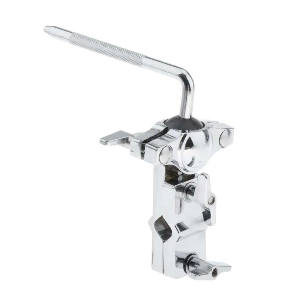 Multi-function Drum L-Rod Clamp Stand Bracket Percussion Accessory