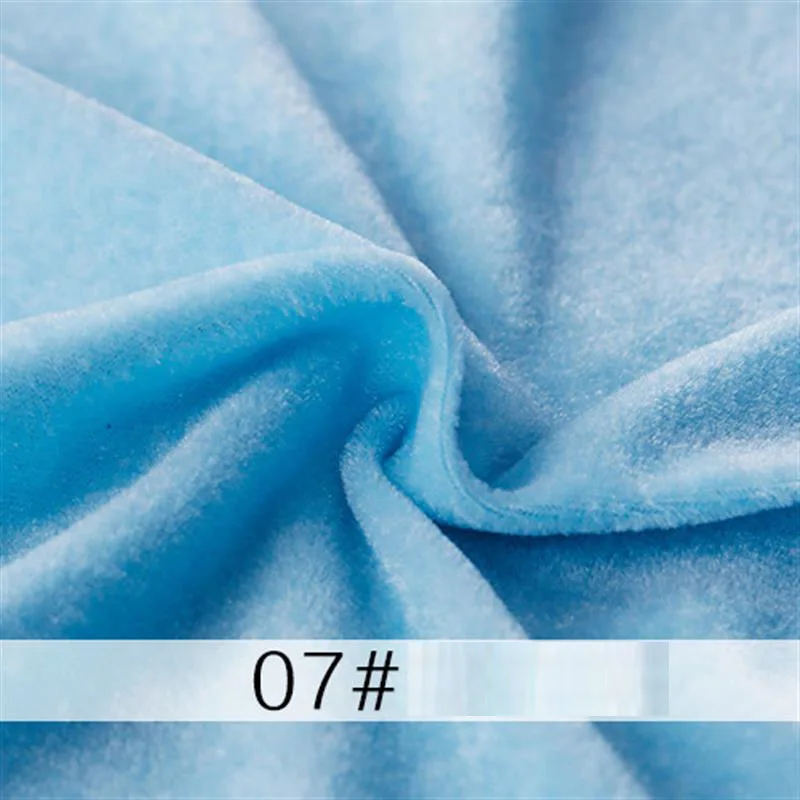 Tanio Stretch Velvet Fabric 32 kolory 20 "x sklep
