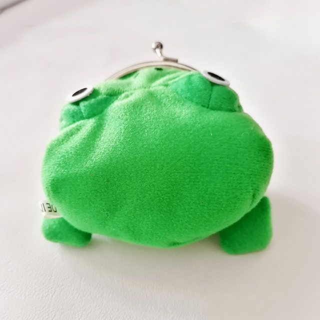 Porte-Monnaie Grenouille Verte Mignon - Sac à Monnaie Naruto Et Cosplay - Accessoire Peluche Pour Fans