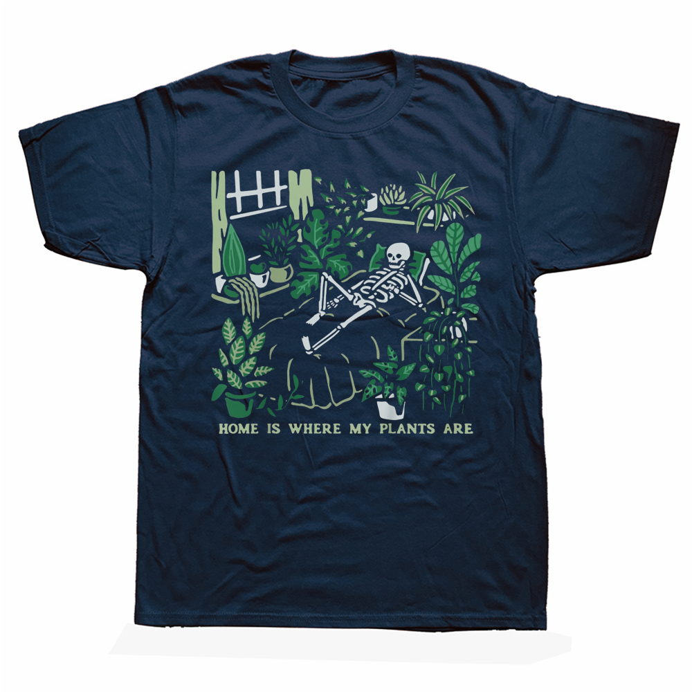 Komik Bitkiler Sevgilisi Bahçıvan Ev Bitkilerimin Nerede T Shirt Grafik Streetweed Kısa Kollu Doğum Günü Hediyeleri yazlık t-shirt – Detail 2