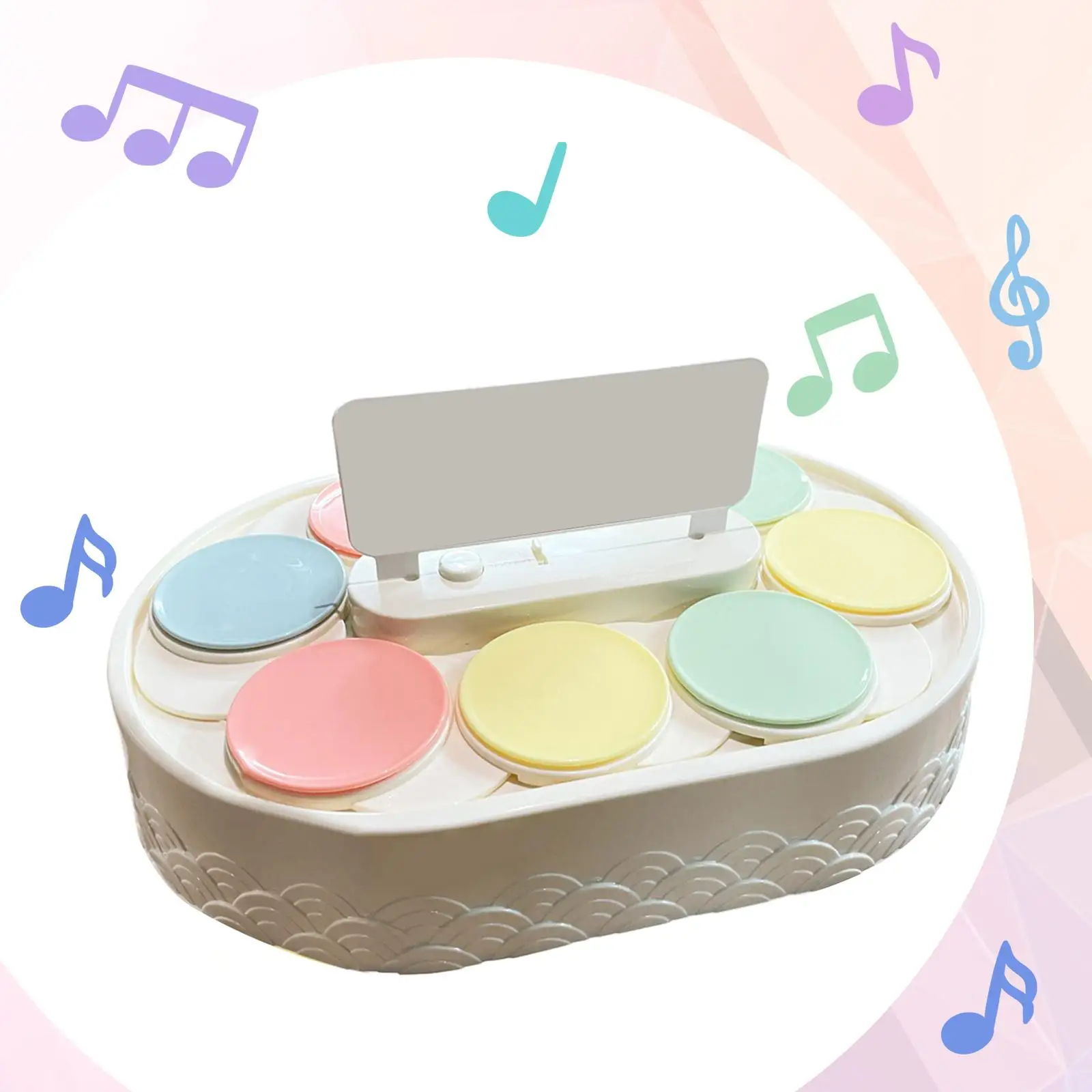 Turntable Cupcake Display Stand Swing Tray 360 Degree Automatic Rotating Plates for Wedding Jewelry Birthday Desserts Sushi