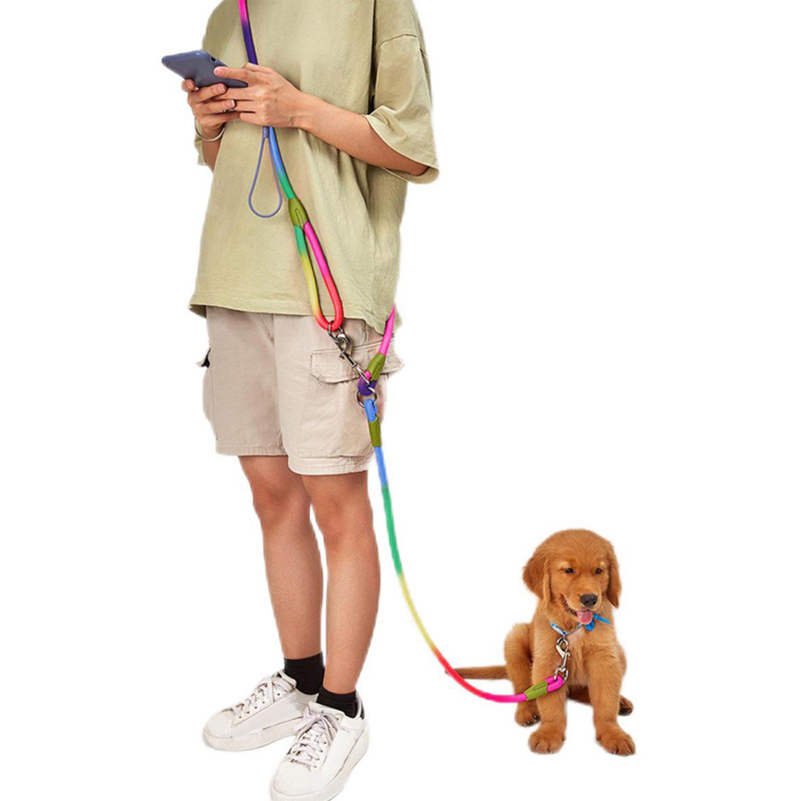 Durable Dog Leash Rope Running Large Medium Dog Traction Rope Double Ended