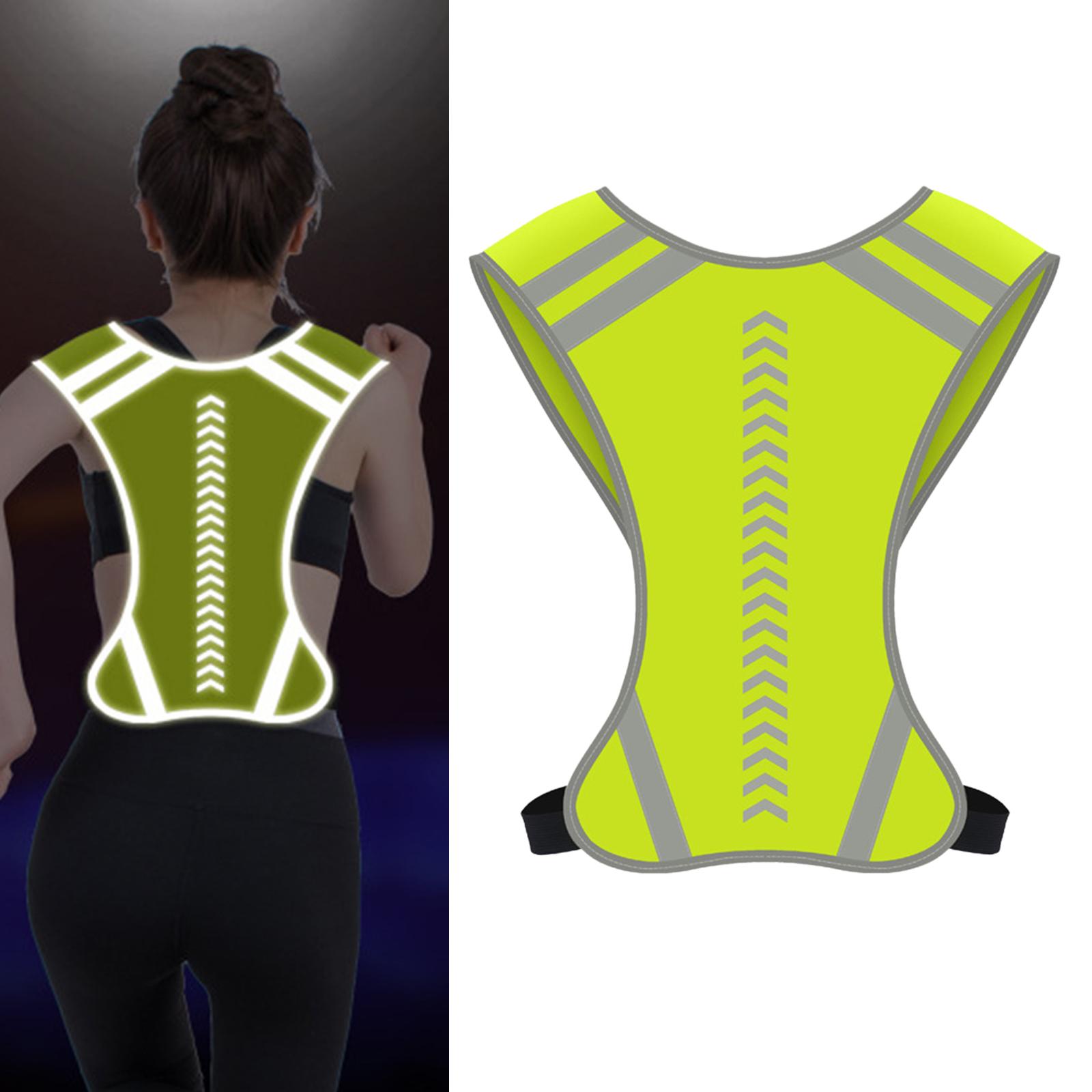 Reflective Vest Lightweight Breathable Mesh for Walking Outdoor