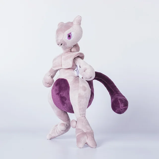 Pokémon Mewtwo Plush Anime Toy para crianças, animal de pelúcia, desenhos  animados, presentes de aniversário, original, feriado, 37cm - AliExpress