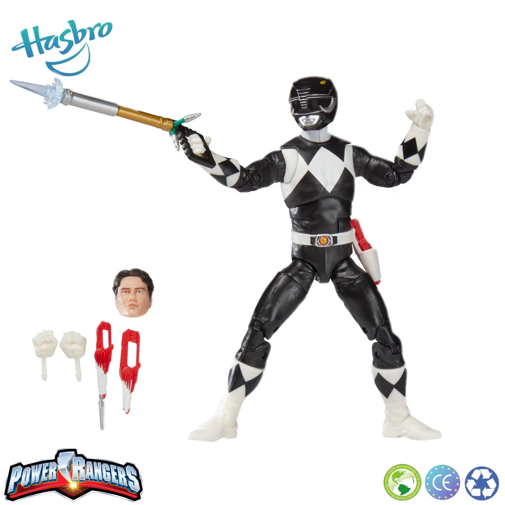 Оригинальная коллекция фонарей Hasbro Power Ranger, морфин, черный  рейнджер, 6 дюймов, экшен-фигурка модель, коллекционные игрушки, подарок |  AliExpress