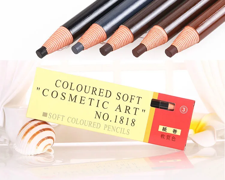 Best of 12pc Eyebrow Pencil Colored Soft Cosmetic Art Permanent Makeup Waterproof Tattoo Reviews & Tips