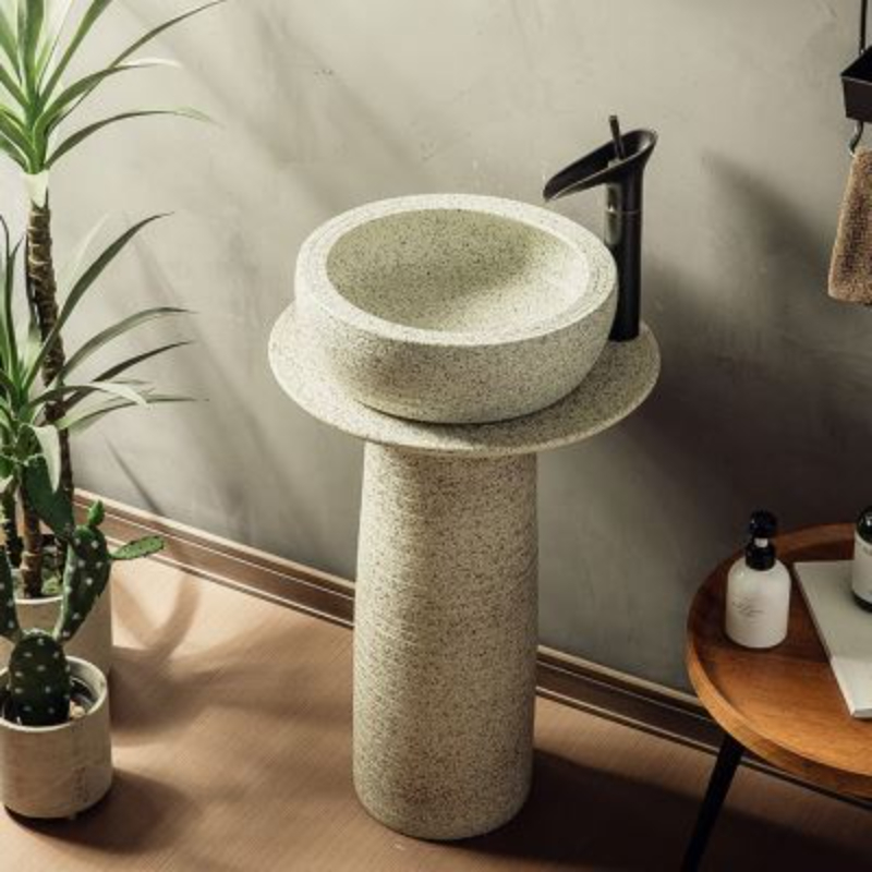 Title 1, Wash Basin Single Column Type Courtyard Sink Si...