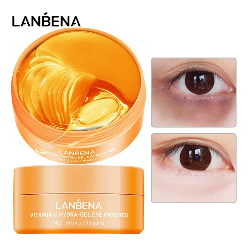 Best of LANBENA Collagen Eye Mask Eye Patch Skin Care Moisturizing Hyaluronic Acid Gel Retinol VC Anti Aging Remove Dark Circles Eye Bag Reviews & Tips