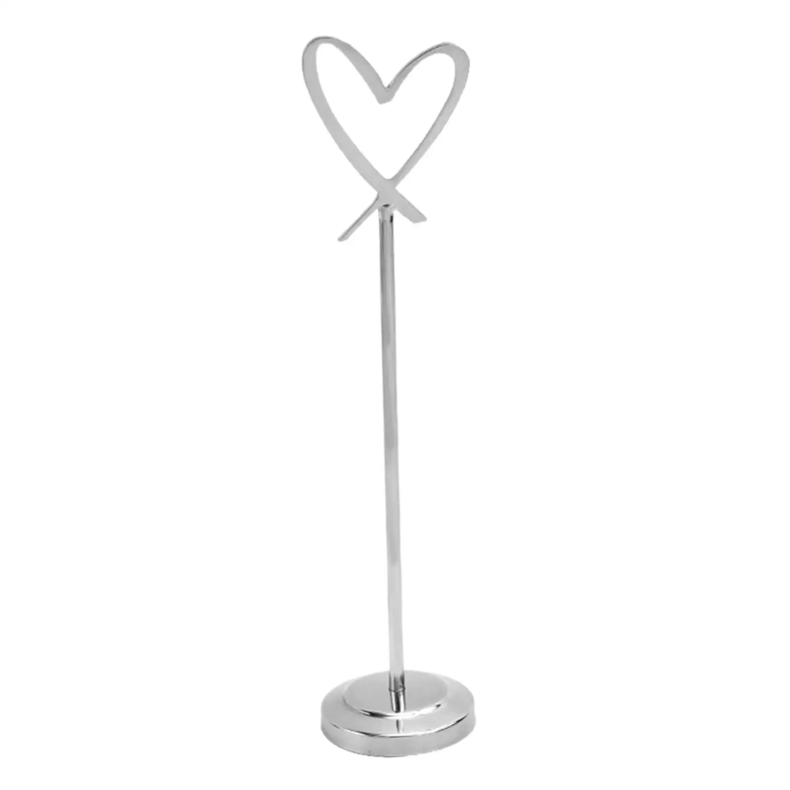 Stainless Steel Photo Picture Clip Table Sign Stand Place Card Holder for Birthday Event Gatherings Restaurant Party