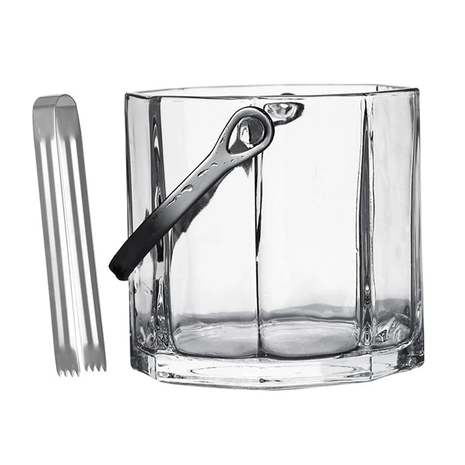 Ice Bucket with Carry Handlewithhandle with Ice Clip for BBQ Wine Bottle Pub