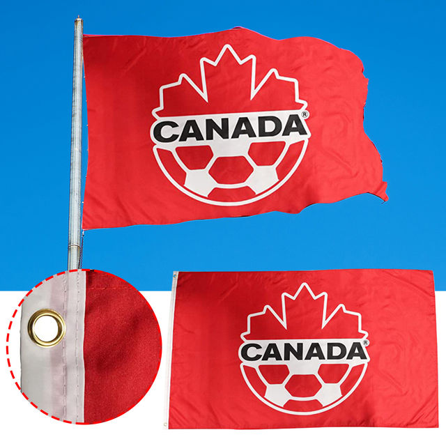 Canadian Soccer Canada Flag Hooded Sweatshirt NOFO_00001 