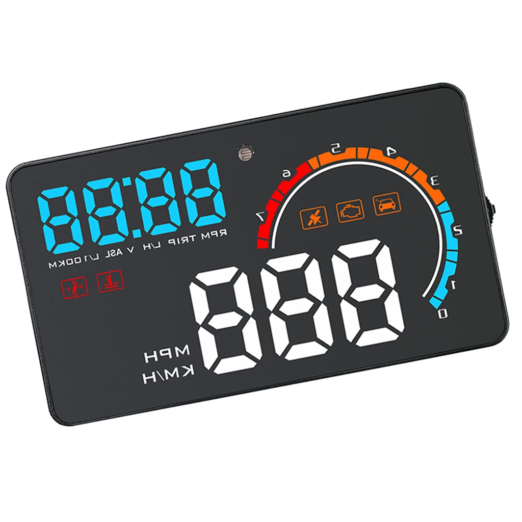 HUD OBD2  Inch Universal Multi-Function Vehicle-Mounted Heads up Display for
