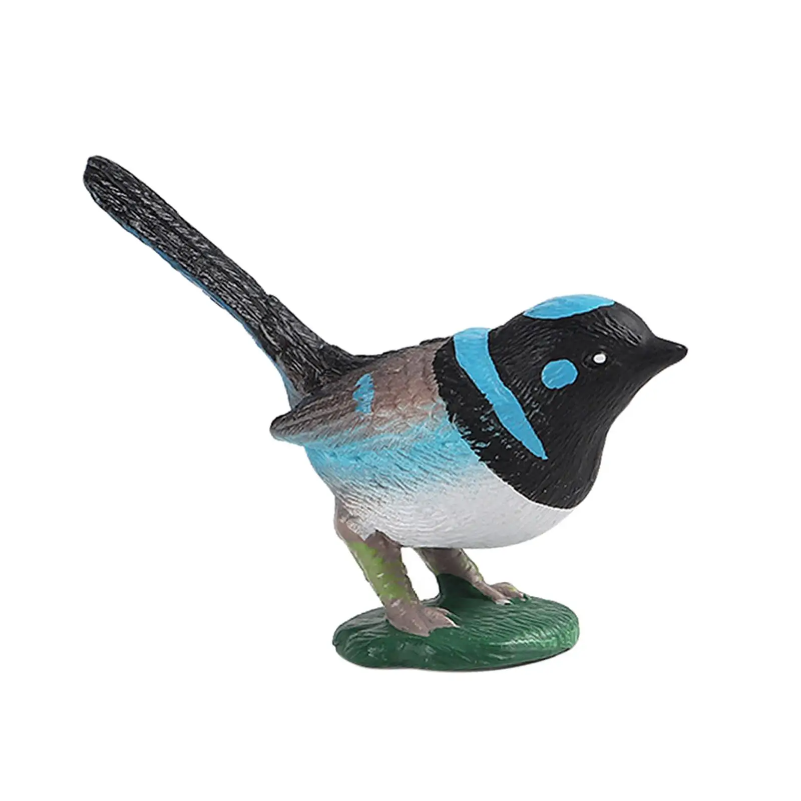 Simulated Bird Figurine Animal Figures Educational Learning Toys Fine Workmanship Ornament for Desktop Garden Patio Lawn Outdoor