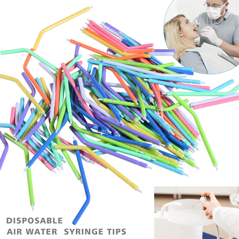 Best of Dental 3-Way Air Water Syringe / Disposable Spray Tips Triple Nozzles Tubes Tips Mix Color Reviews & Tips