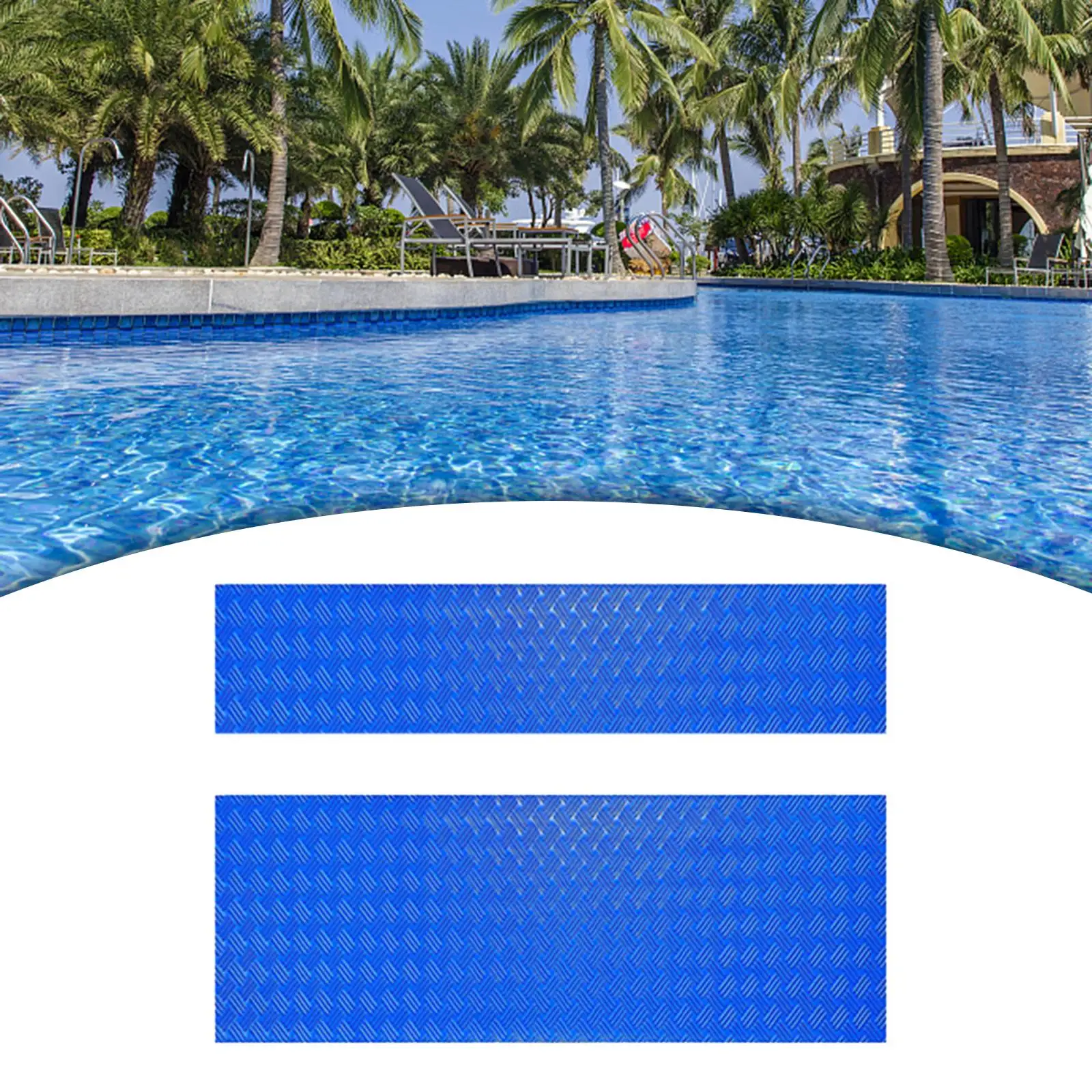 Pool Ladder Mat Protective Pad Prevent Slipping Protective Ladder Pad for Stairs Bottom Floor Swimming Pool Accessories Step