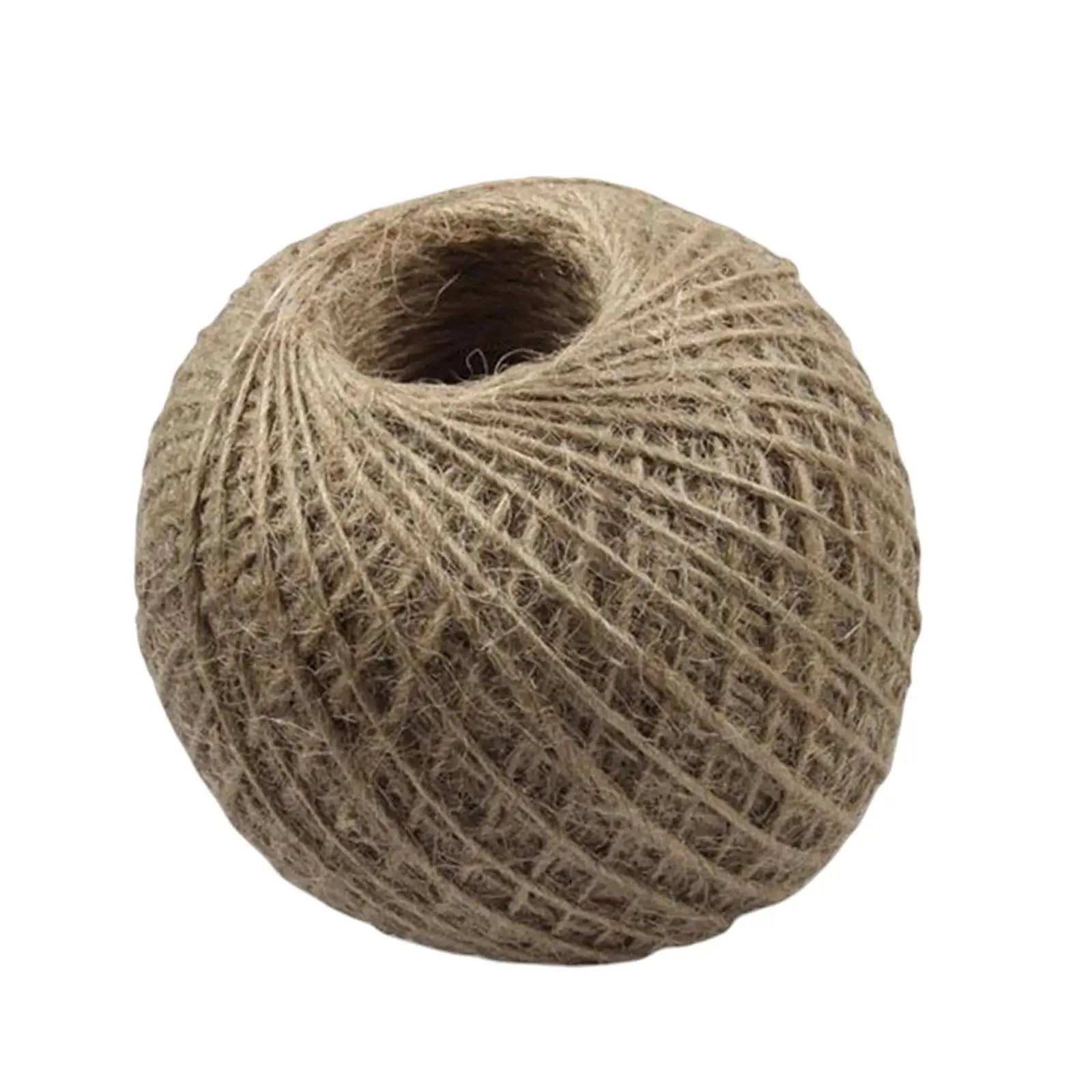 Jute Burlap Hemp String Eco Friendly Hand Woven Twisted Cord for Artwork Packing Materials Home Decor Gift Tags Plant Hanger