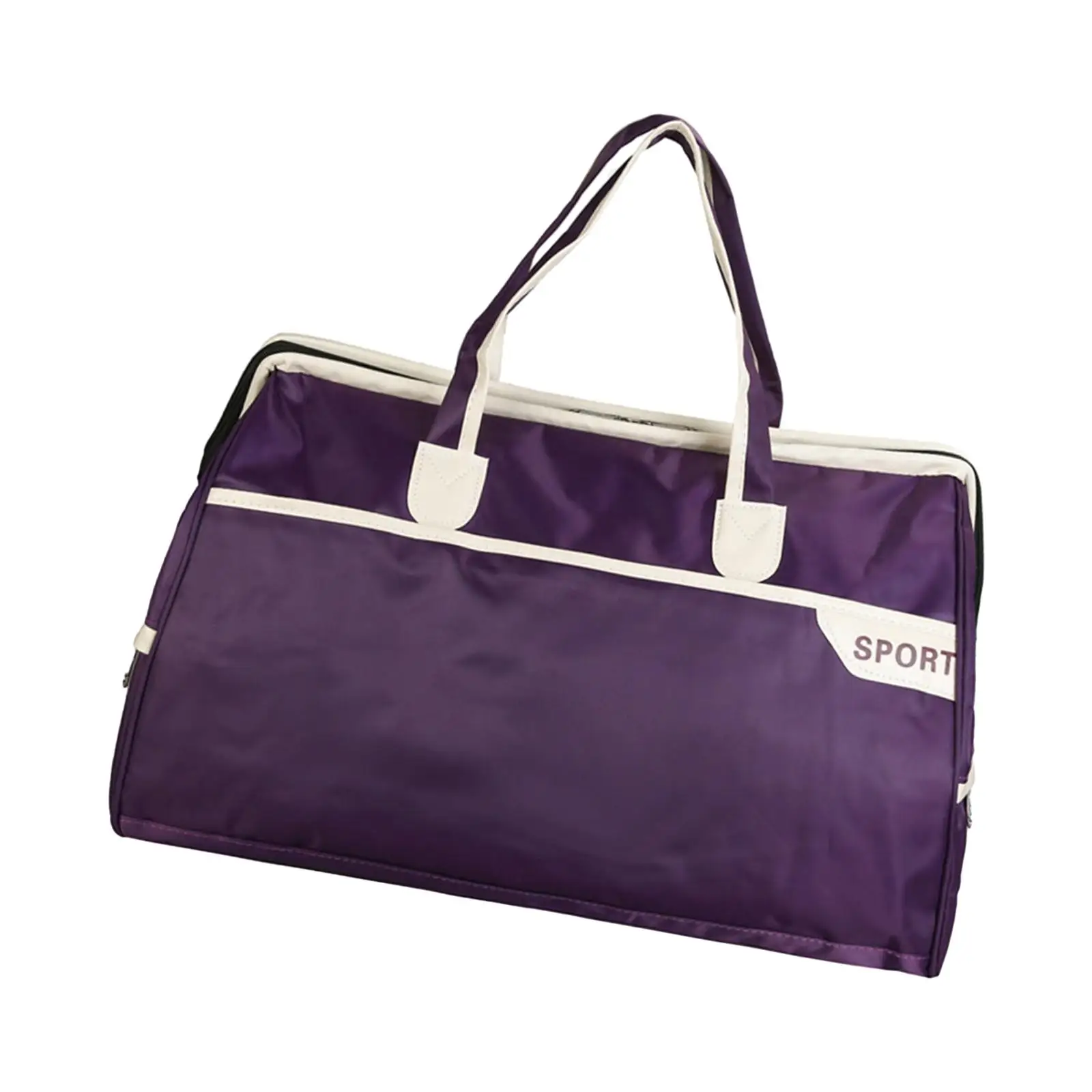 Sports Gym Bag Multipurpose Carry on Organizer Shoulder Bag Folding Travel Duffel Tote Bag for Picnic Exercise Trip Yoga Outddor