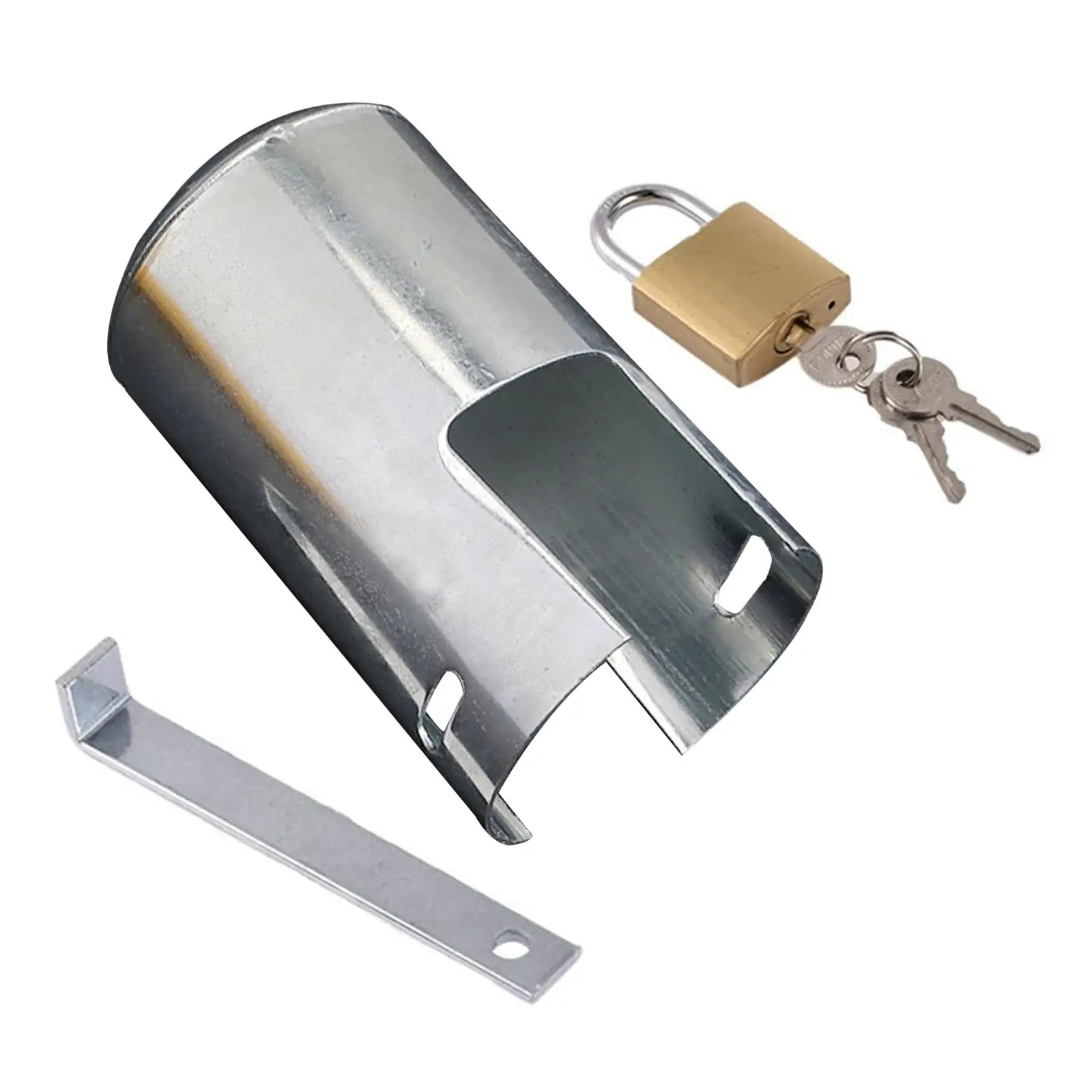Outdoor Faucet Lock Outdoor Faucet Cover Tap Padlock Anti Theft Lock Hose Bib Lock for Garden