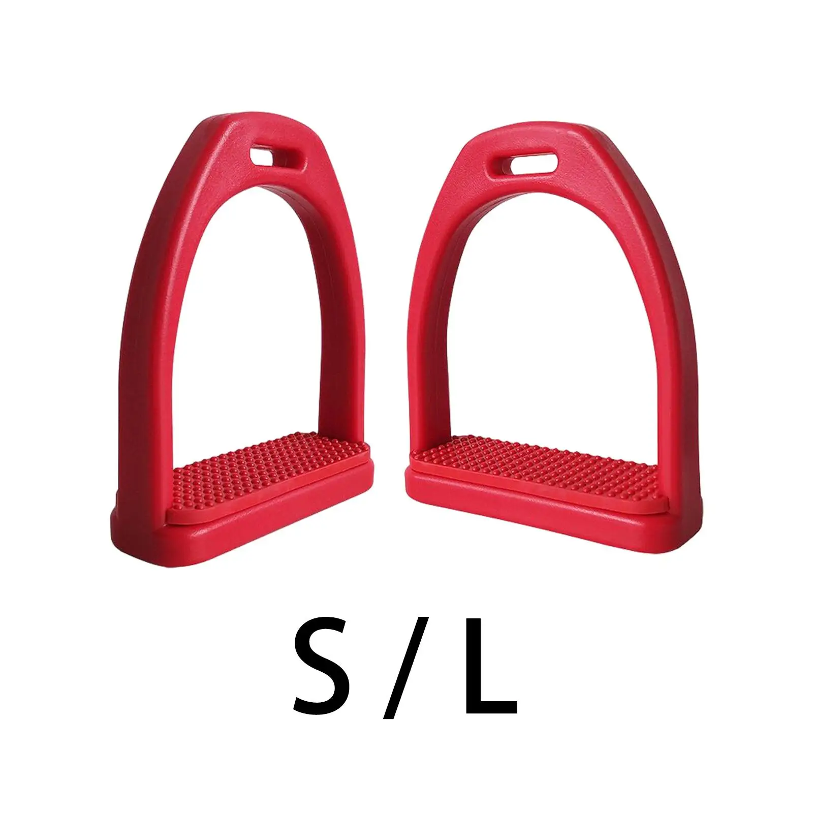 2x Horse Riding Stirrups Non Slip Training Tool Equestrian Rubber Pad for Safety Horse Riding Outdoor Equipment Childen Adults