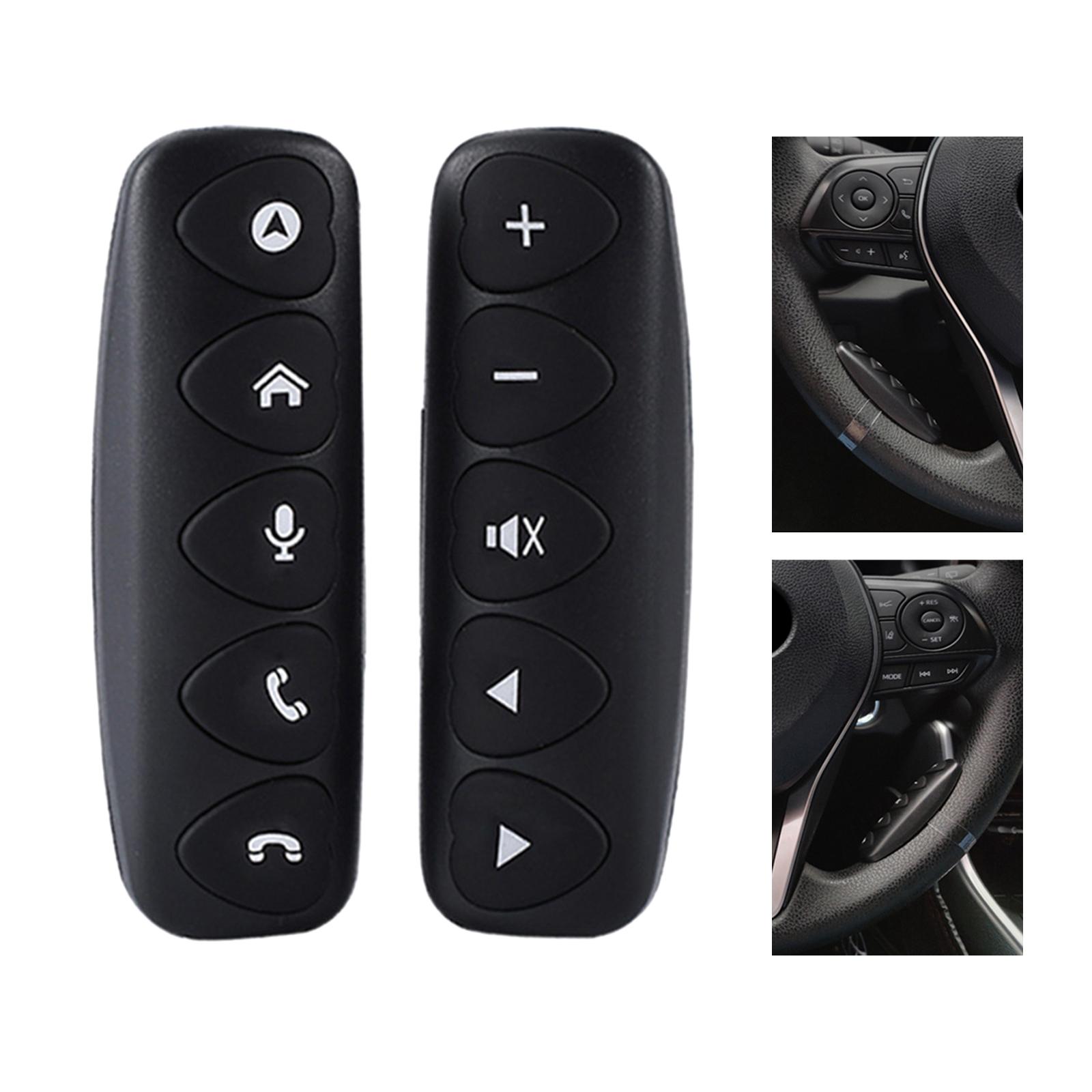 Steering Wheel Controller Universal Backlight Remote for Car Radio