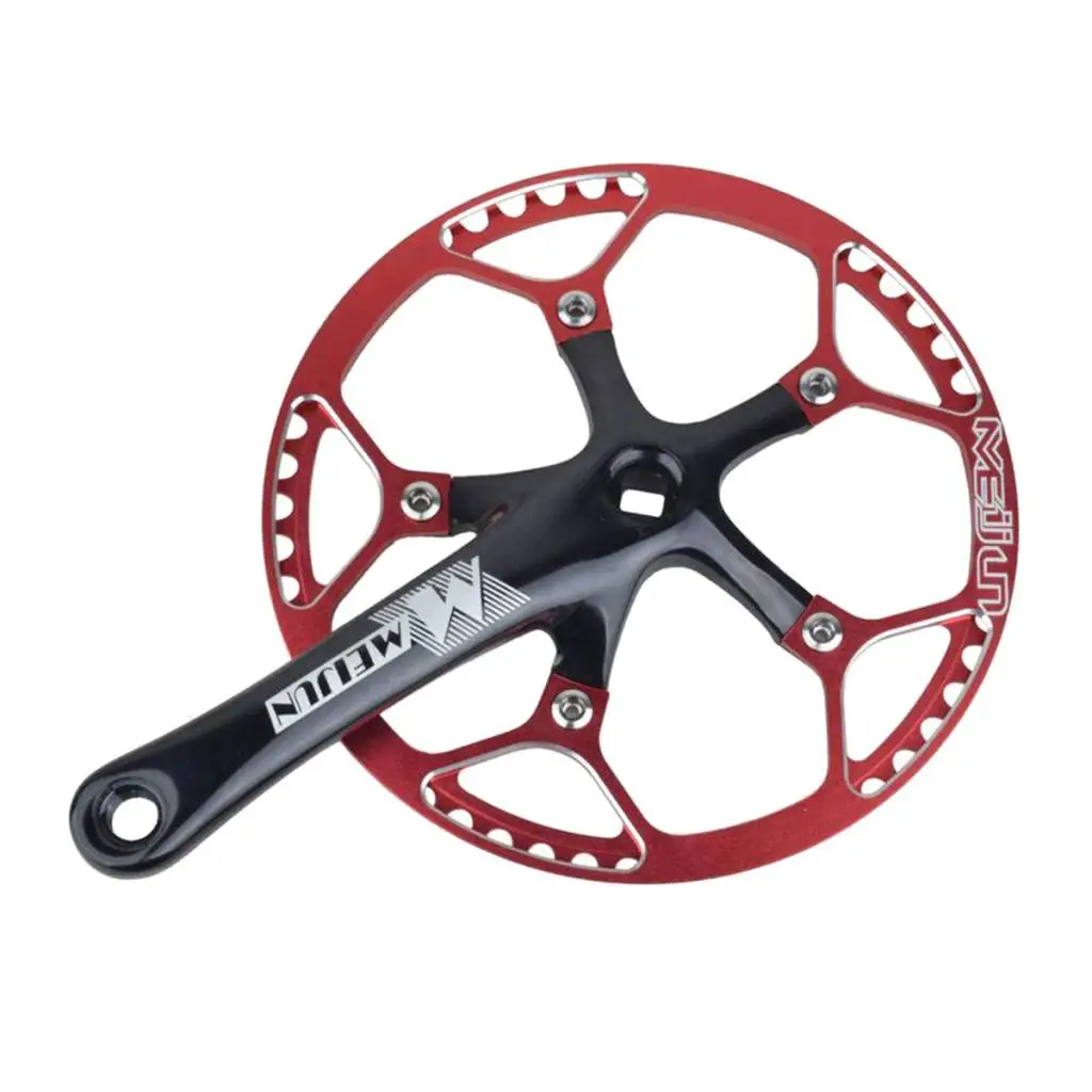 170mm Bike Crank Chainset Fixed Gear Crank  Bicycle Cycling Accessories - Easy Installation - Select Colors & Sizes